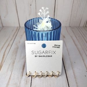 🍉5 For $25* SUGARFIX by BaubleBar Gold Hoop Earrings
